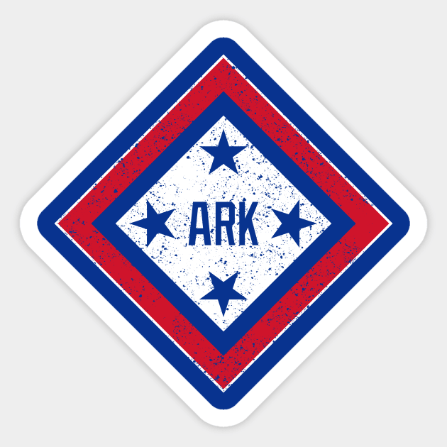 ARK SQUARED Sticker by rt-shirts